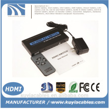 Brand New HDMI switch 4x1 Support HDMI 1.4 3D video 1080P with IR Remote control